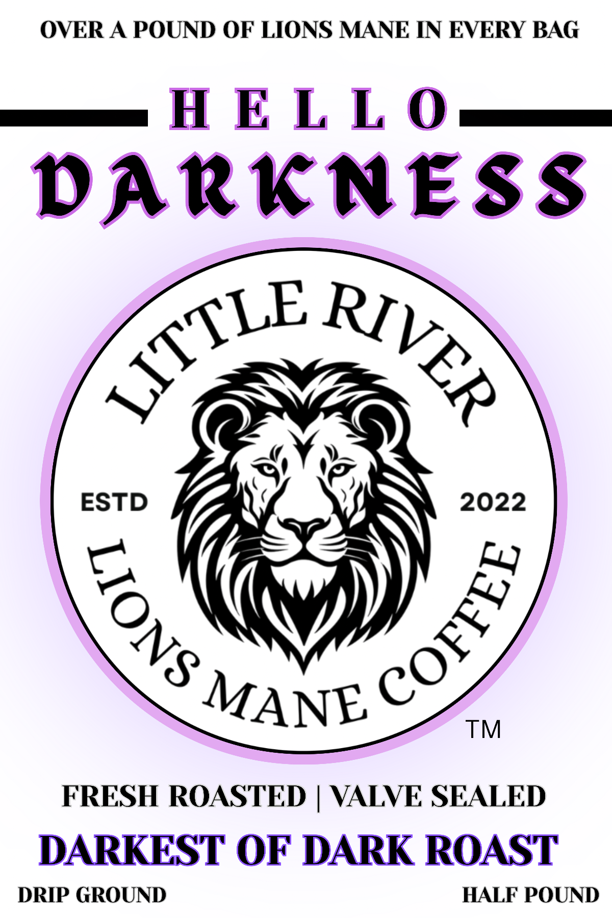 Hello Darkness Lions Mane Coffee