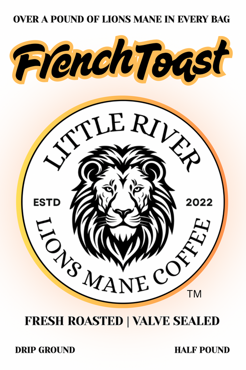 French Toast Lion's Mane Mushroom Coffee