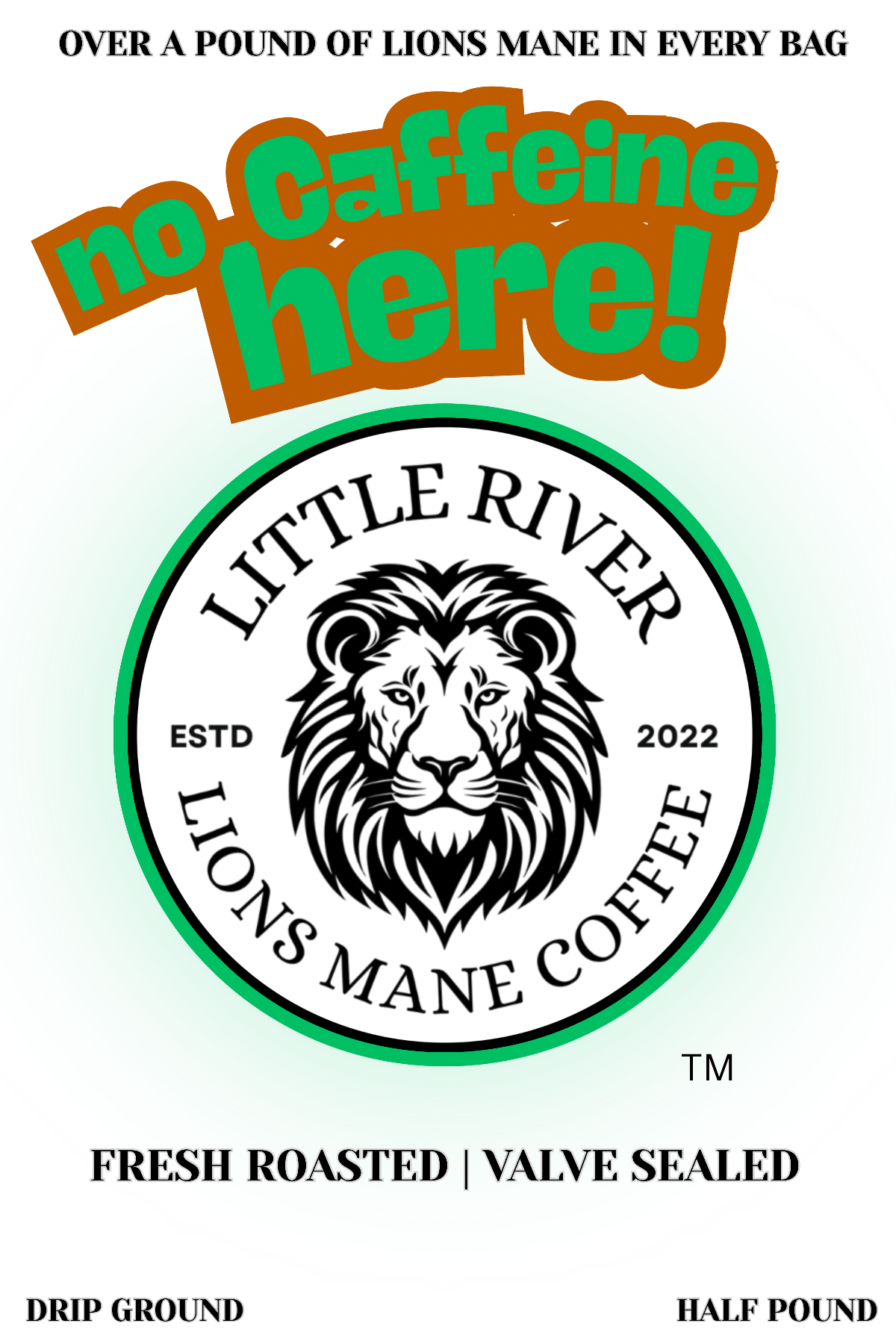 No Caffeine Here! Lion's Mane Mushroom Coffee